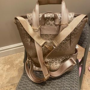 Leopard Hollis Diaper bag